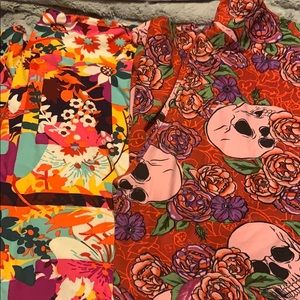 Lularoe lot Tall & Curvy 2 leggings